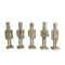 6" Classic 5 Piece DIY Pinewood Nutcracker Set by Make Market®